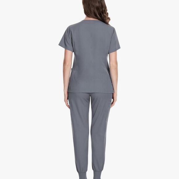 Gray Scrub Set - Picture 4 of 8